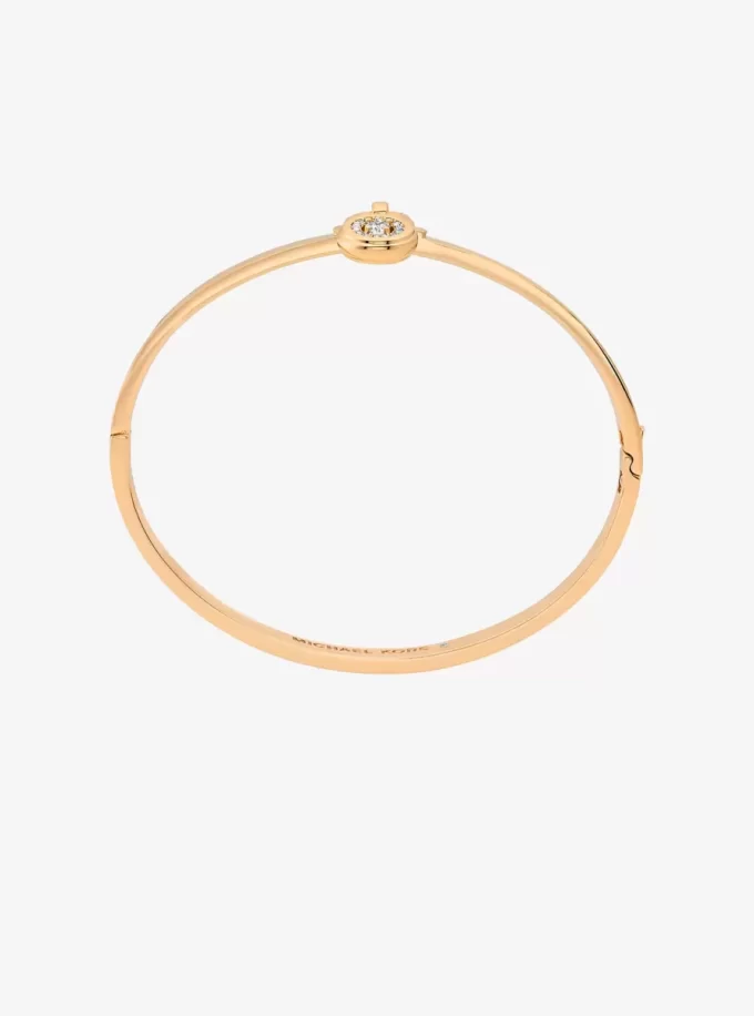 Pavé Lock Bangle