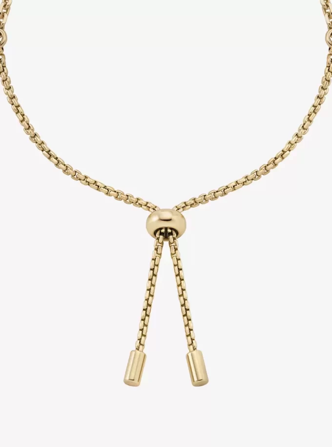 Pavé Lock Slider Bracelet