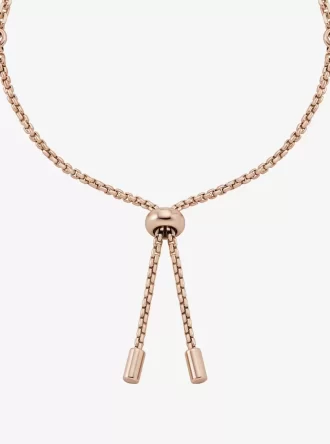 Pavé Lock Slider Bracelet