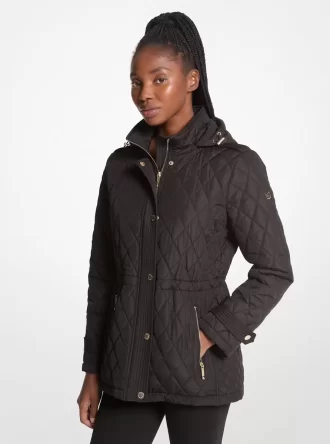 Quilted Hooded Jacket Quilted Hooded Jacket