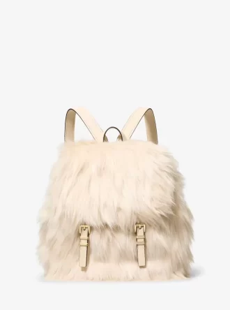 Quinn Medium Faux Fur Backpack