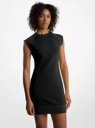 Raglan Sleeve Logo Jacquard Sweater Dress Raglan Sleeve Logo Jacquard Sweater Dress