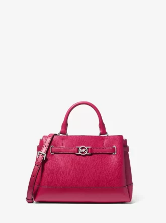 Reed Small Pebbled Leather Satchel