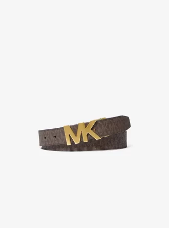 Reversible Signature Logo Buckle Belt