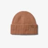 Ribbed Cashmere Beanie Hat