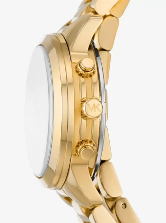 Runway 18K Gold-Plated Stainless Steel Triple Wrap Watch Runway 18K Gold-Plated Stainless Steel Triple Wrap Watch