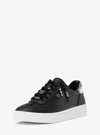 Scotty Embellished Leather Sneaker