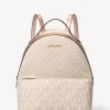 Sheila Medium Two-Tone Signature Logo Backpack Sheila Medium Two-Tone Signature Logo Backpack
