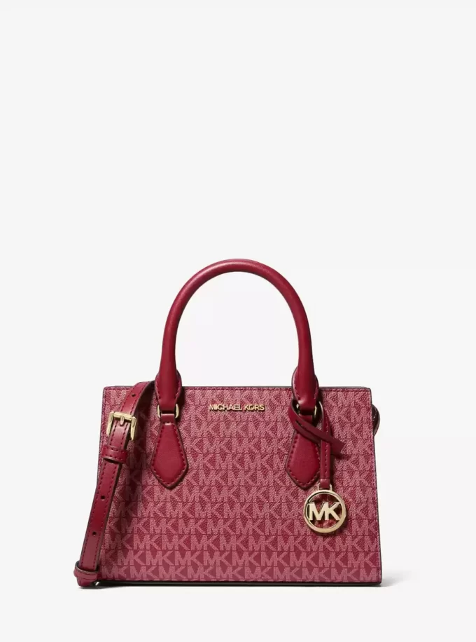 Sheila Small Signature Logo Satchel