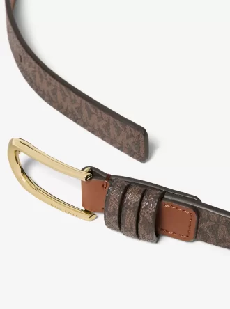 Signature Logo Skinny Belt