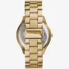 Slim Runway Gold-Tone Stainless Steel Watch