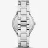Slim Runway Silver-Tone Curb-Link Watch