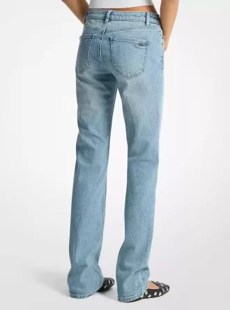 Stretch Denim Cigarette Jeans