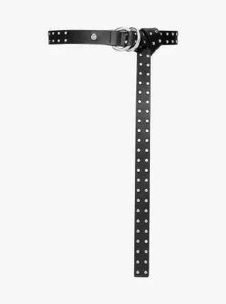 Studded Double Ring Belt
