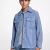 Suede Shirt Jacket