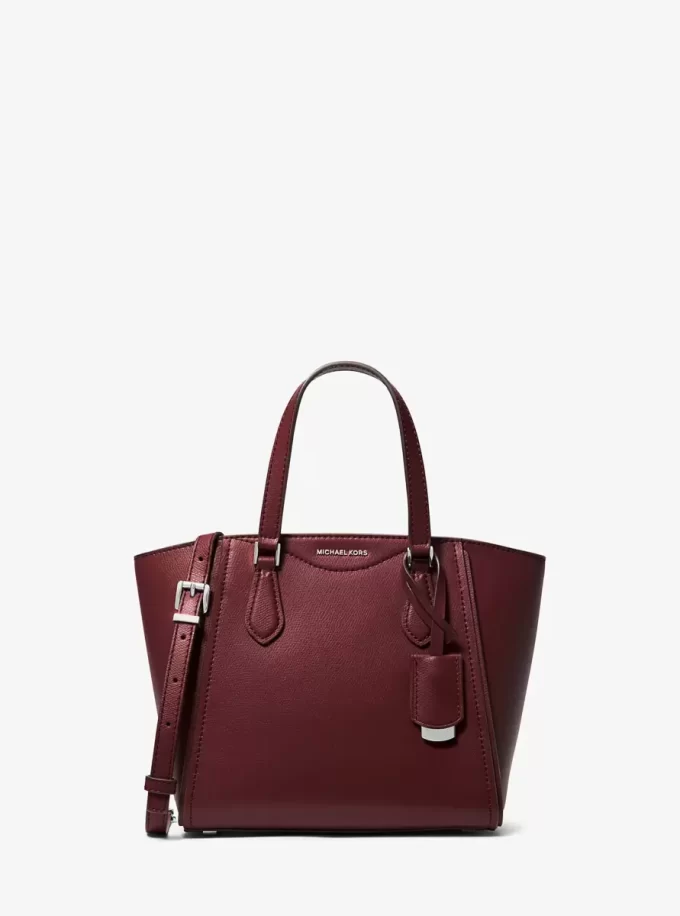 Taryn Small Leather Convertible Crossbody Bag