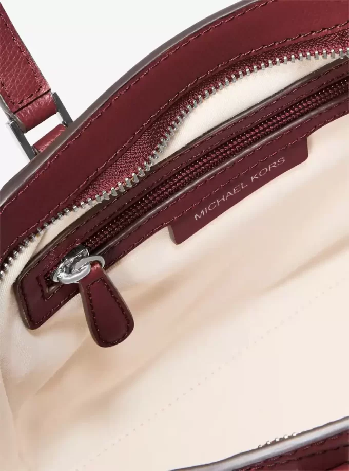 Taryn Small Leather Convertible Crossbody Bag