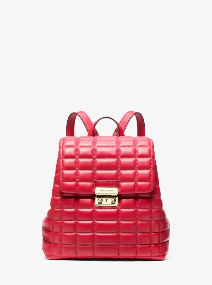 Tribeca Small Quilted Leather Backpack