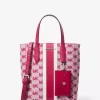 Vincent Small Logo Jacquard Tote Bag with Card Case
