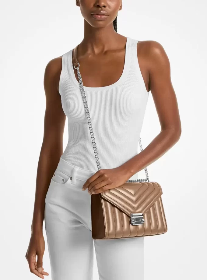 Whitney Medium Quilted Shoulder Bag