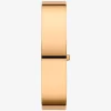 Yazmeen Gold-Tone Bangle Watch
