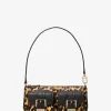 Zoe Small Leopard Print Calf Hair Pochette